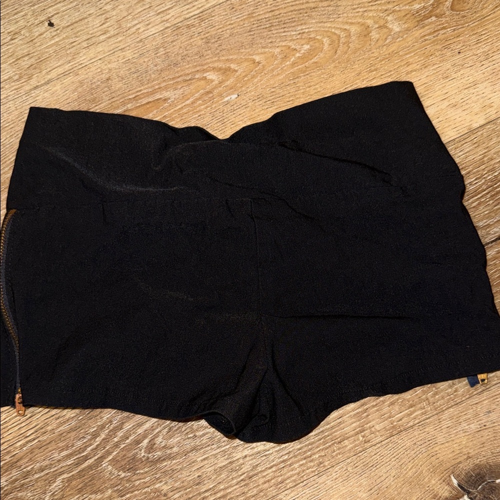Body Central High Waist Black Shorts